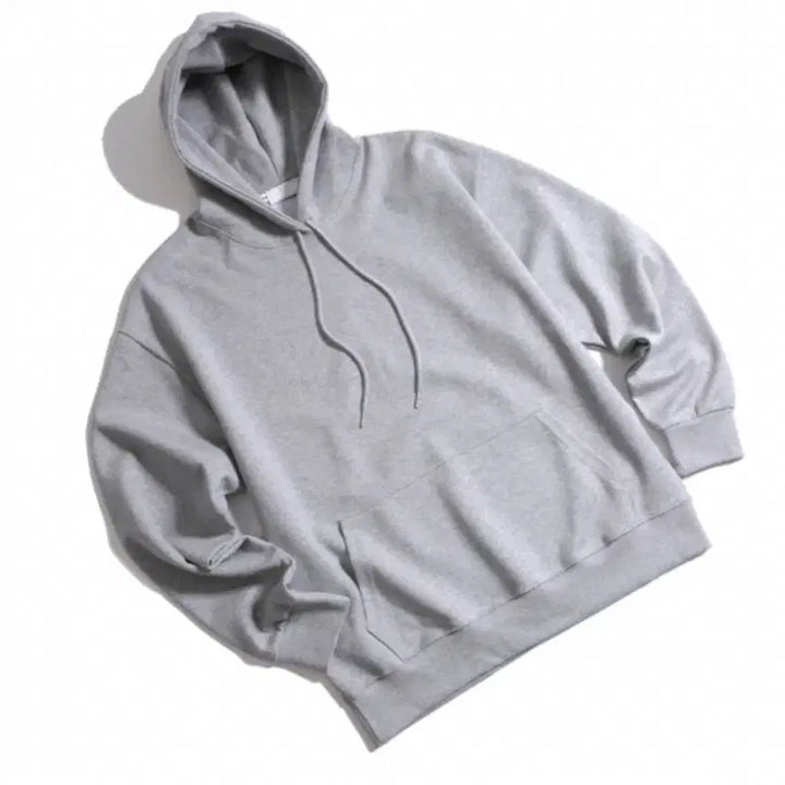 [BUNJANG] Muji Gray Hoodie / 무지 회색 후드티
