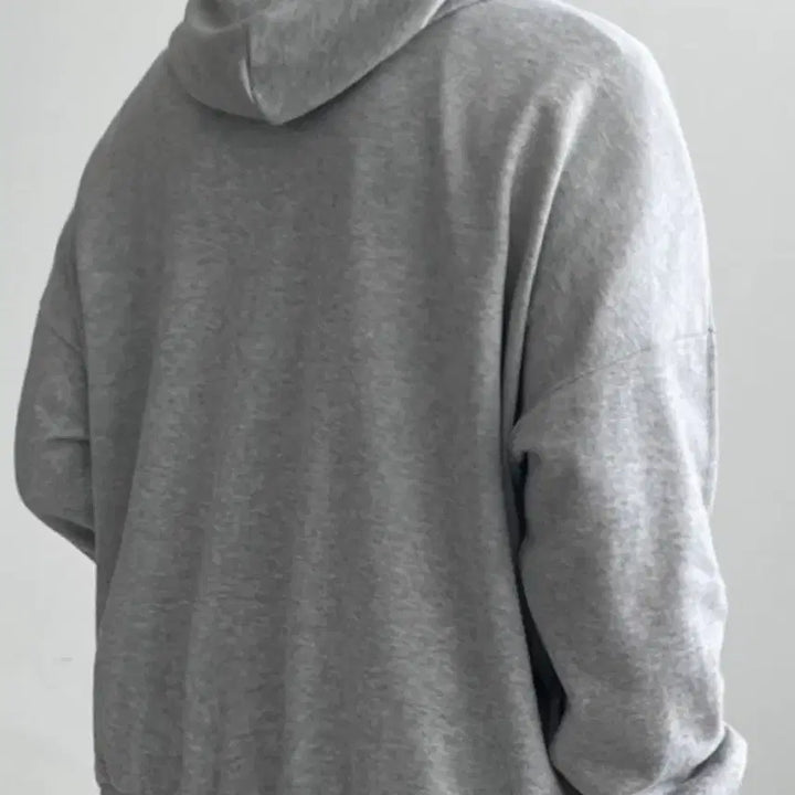 [BUNJANG] Muji Gray Hoodie / 무지 회색 후드티