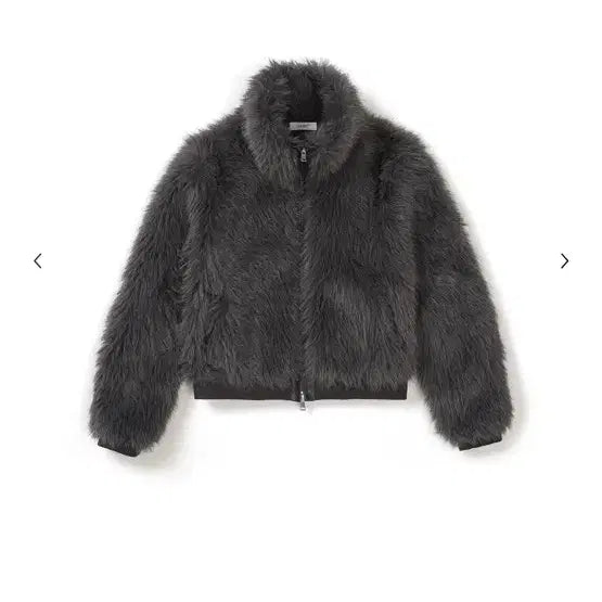 [BUNJANG] LCDC Gray Faux Fur Jacket / Lcdc 퍼 자켓 그레이