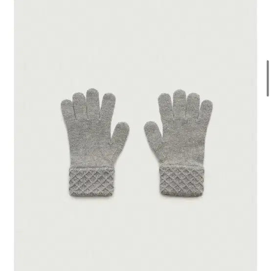 [BUNJANG] The Barnet Wool Cashmere Gloves - Melange Gray / 새상품) 더바넷 울 캐시미어 장갑_멜란지 그레이