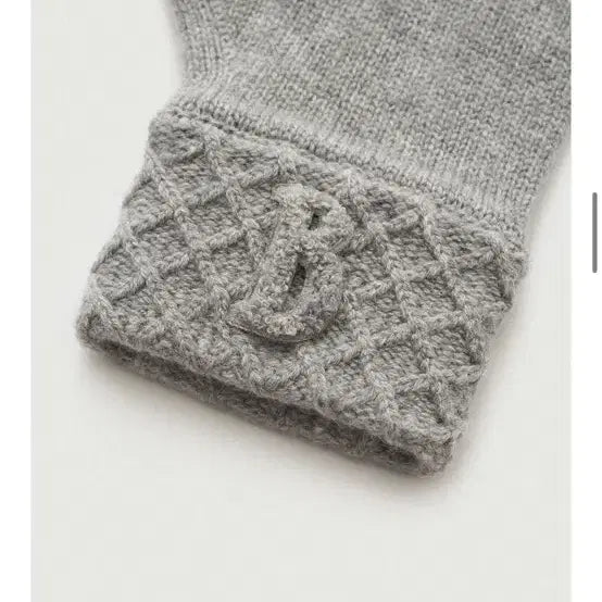 [BUNJANG] The Barnet Wool Cashmere Gloves - Melange Gray / 새상품) 더바넷 울 캐시미어 장갑_멜란지 그레이
