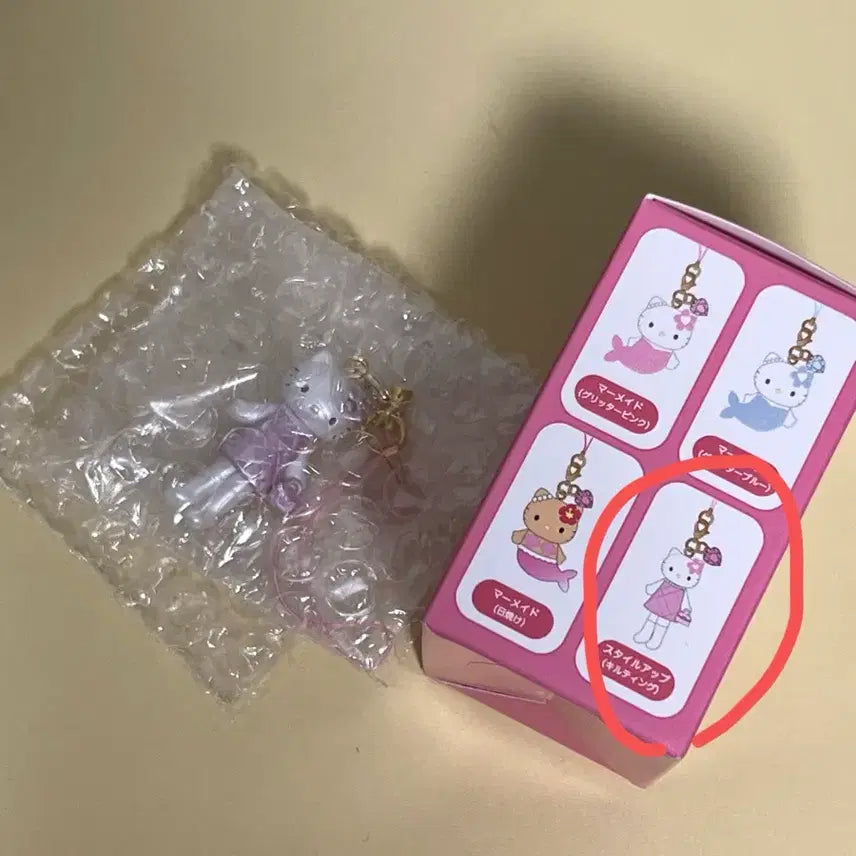 [BUNJANG] Hello Kitty Style Up Series Strap Keyring - 3rd Edition (Unsealed) / 헬로키티 스타일업 시리즈 스트랩 키링 3탄(새상품)