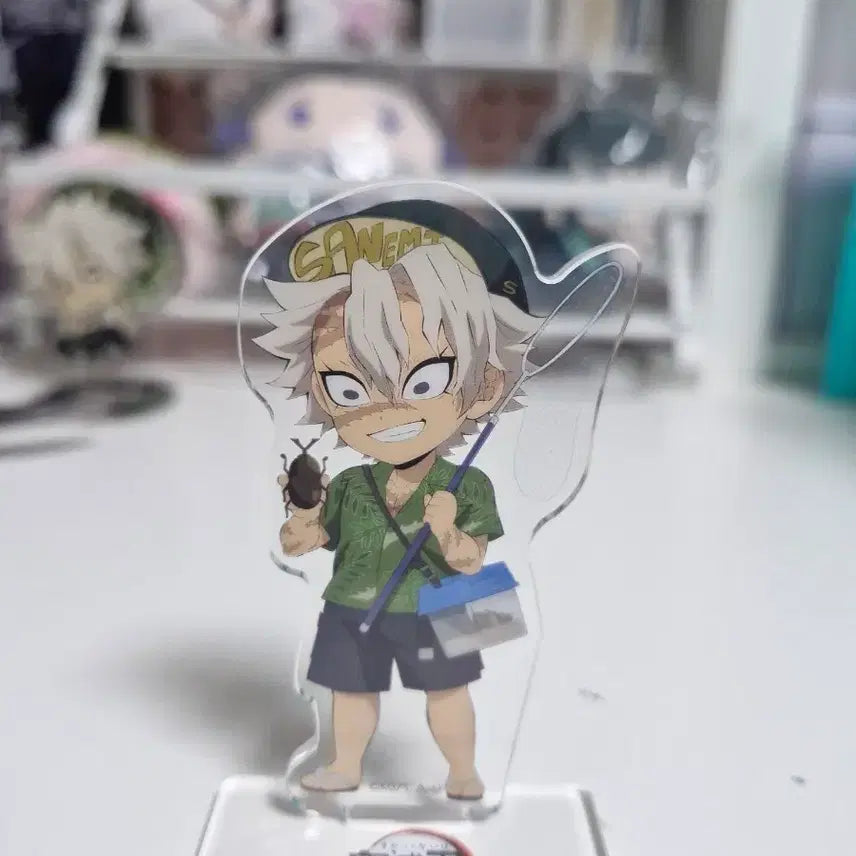 [BUNJANG] Demon Slayer Sanemi Shinazugawa Summer Vacation Acrylic Stand / [판매중]귀멸의 칼날 시나즈가와 사네미 여름방학 아크릴 싸게 처분합니다!