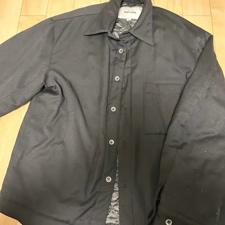 [BUNJANG] Tony Wek BC34CJ12 Shirt Jacket / 토니웩 블랙 셔츠 자켓 BC34CJ12
