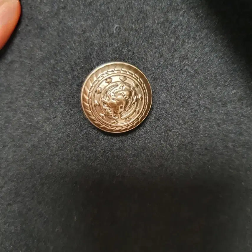 [BUNJANG] Maria Kurki Black Double Long Coat / 마리아 꾸르끼 블랙 더블 롱코트 77