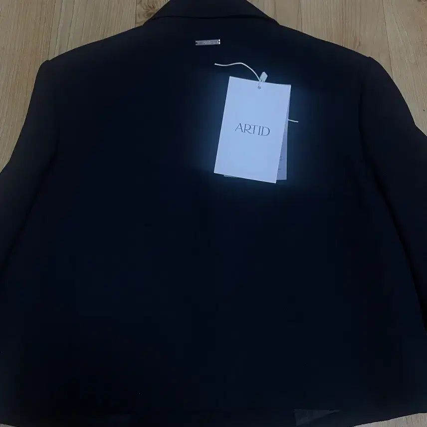 [BUNJANG] Atteed Button Point Tweed Collar Jacket Dark Navy / 아티드 버튼 포인트 트위드 카라 자켓 다크네이비 새상품