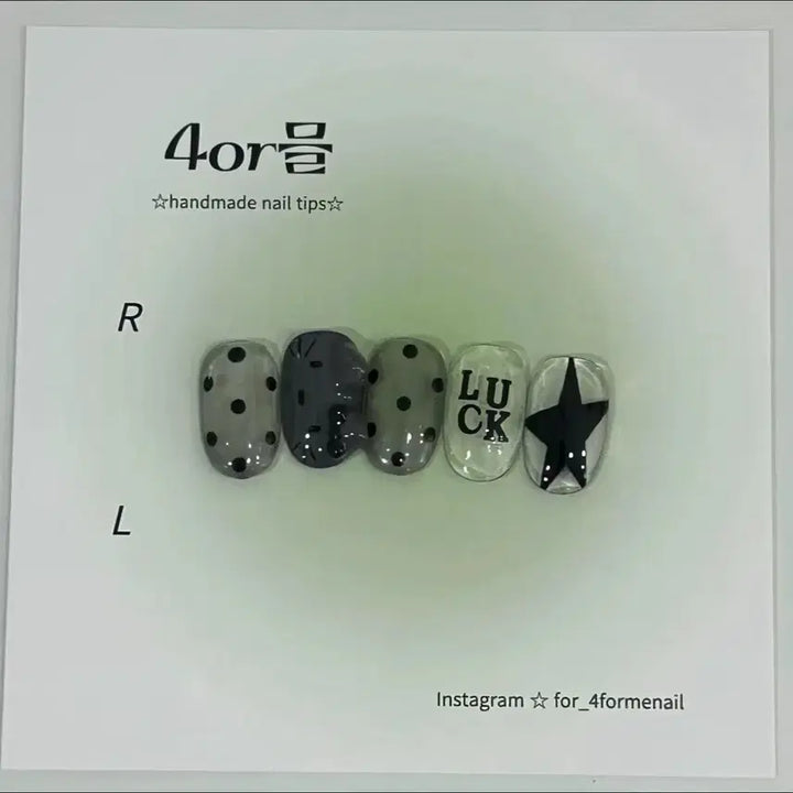 [BUNJANG] Kitty Nail Art Nail Tips / 고양이 키티네일 수제네일 네일팁 판매해요! 3만원이상반택무료