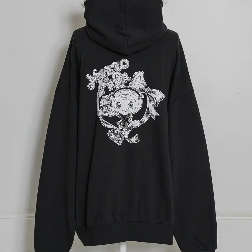 [BUNJANG] Pium Mezzo Piano Cotton Frill Hooded Parka / pium 피움 Mezzo Piano 베리에짱 코튼 프릴 후드 파카