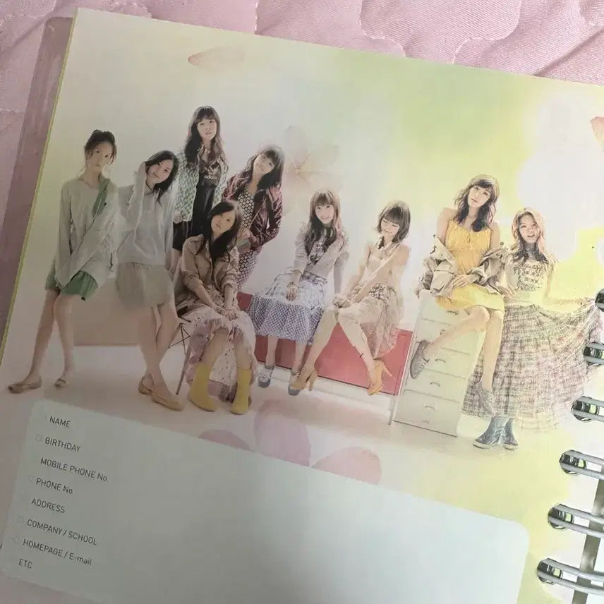 [BUNJANG] Girls' Generation 2009 Goobne Chicken Diary / 소녀시대 2009 굽네치킨 다이어리
