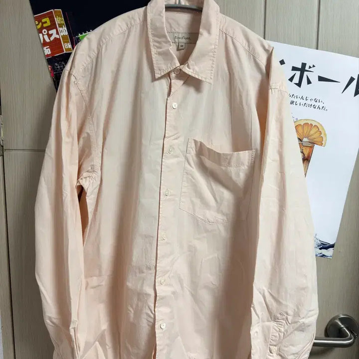 [SOLD OUT] [46] 퍼스트플로어 새커셔츠 딸기우유