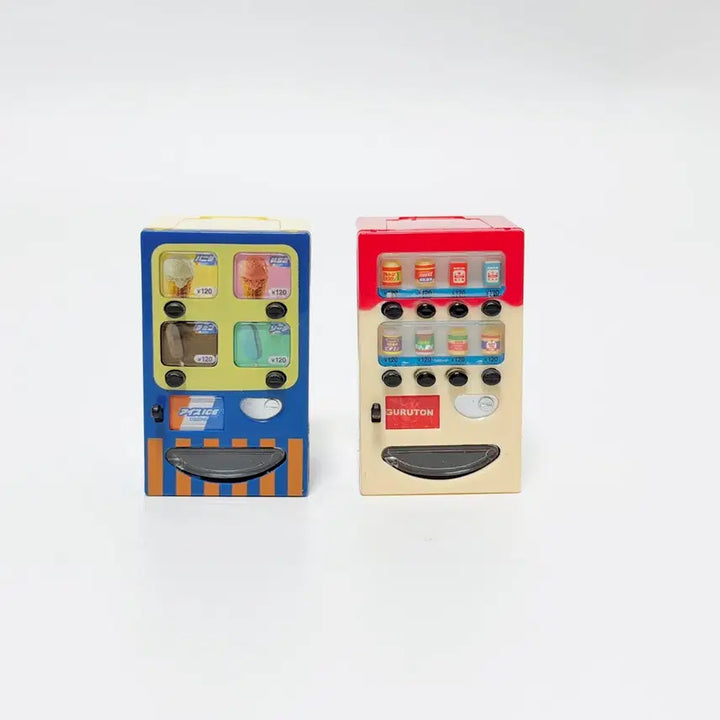 [BUNJANG] Vending Machine Miniature Working Figure Series Set of 2 Gacha Capsule Toys / 판매)자판기 미니어쳐 작동 피규어 시리즈 2종세트 가챠 캡슐토이
