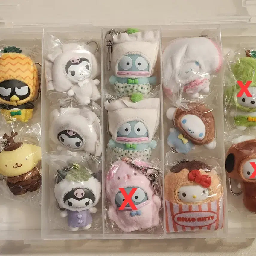 [BUNJANG] Sanrio Chibitomo Keyring Collection / 산리오) 산리오 캐릭터즈 치비토모 키링 모음