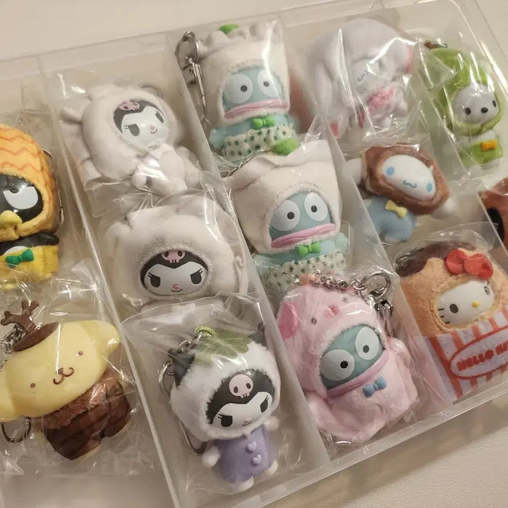 [BUNJANG] Sanrio Chibitomo Keyring Collection / 산리오) 산리오 캐릭터즈 치비토모 키링 모음
