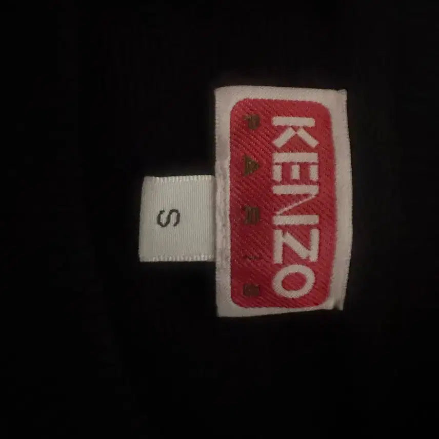 [BUNJANG] Kenzo Flower Crest Sweatshirt Black / 겐조 보케 플라워 크레스트 스웨트셔츠 블랙