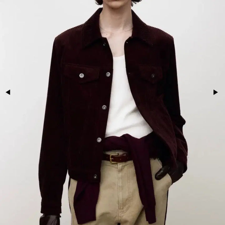 [BUNJANG] Tony Wek Corduroy Jacket / (구매) 토니웩 코듀로이 자켓 버건디 XL 구매합니다.