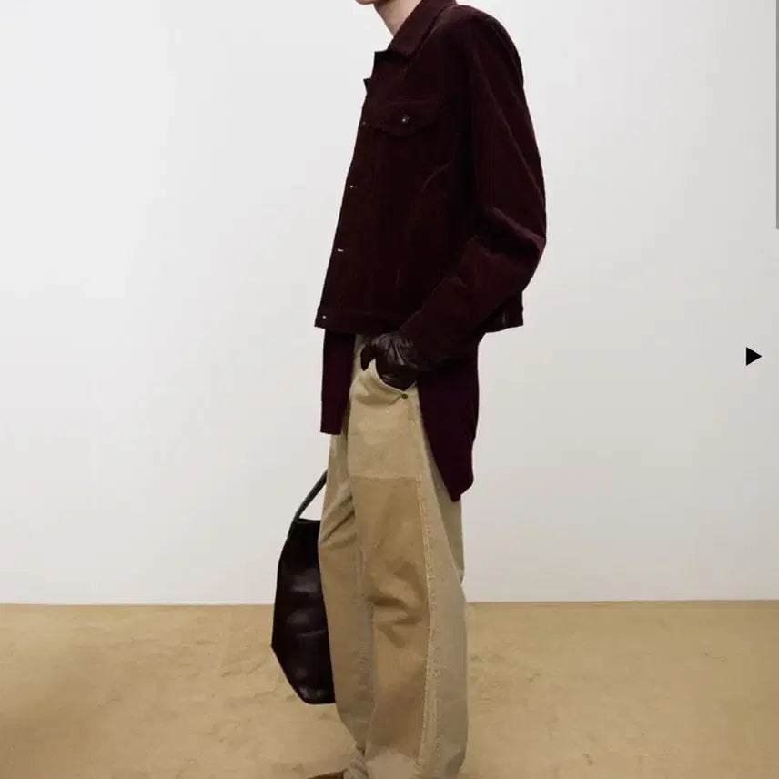 [BUNJANG] Tony Wek Corduroy Jacket / (구매) 토니웩 코듀로이 자켓 버건디 XL 구매합니다.