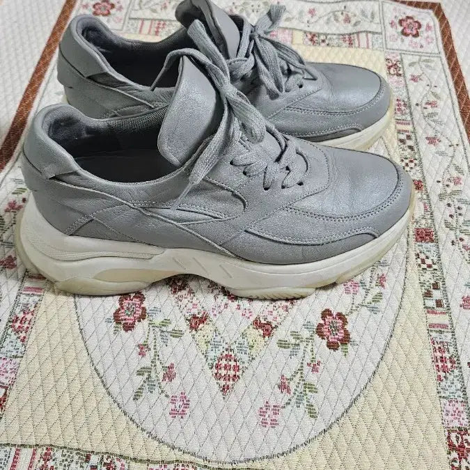 [BUNJANG] Vera Wang Leather Platform Sneakers / 베라왕가죽 키높이신발245