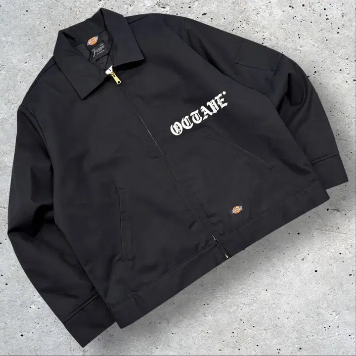 [BUNJANG] Dickies Octave Eisenhower Black Work Jacket / [XL] 디키즈 아이젠하워 옥타브 Octave 블랙 워크 자켓 C776