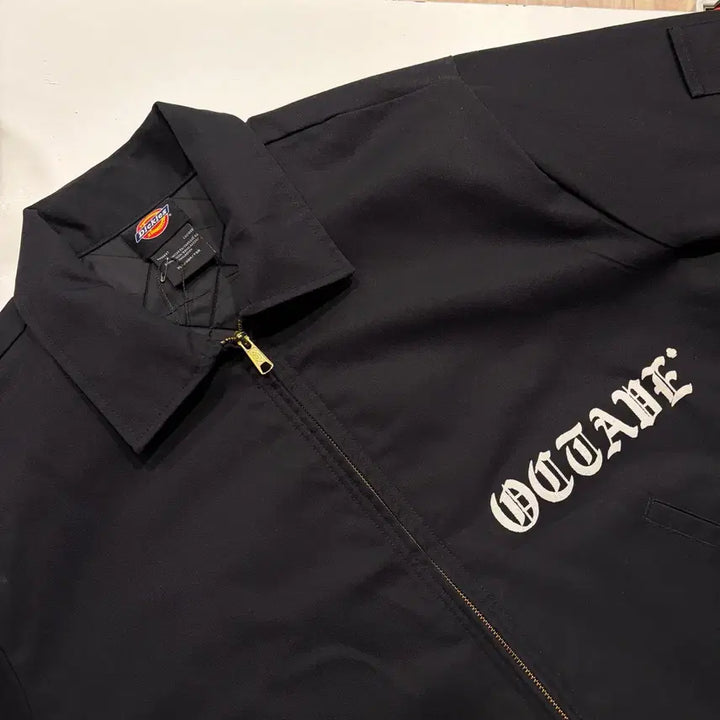 [BUNJANG] Dickies Octave Eisenhower Black Work Jacket / [XL] 디키즈 아이젠하워 옥타브 Octave 블랙 워크 자켓 C776