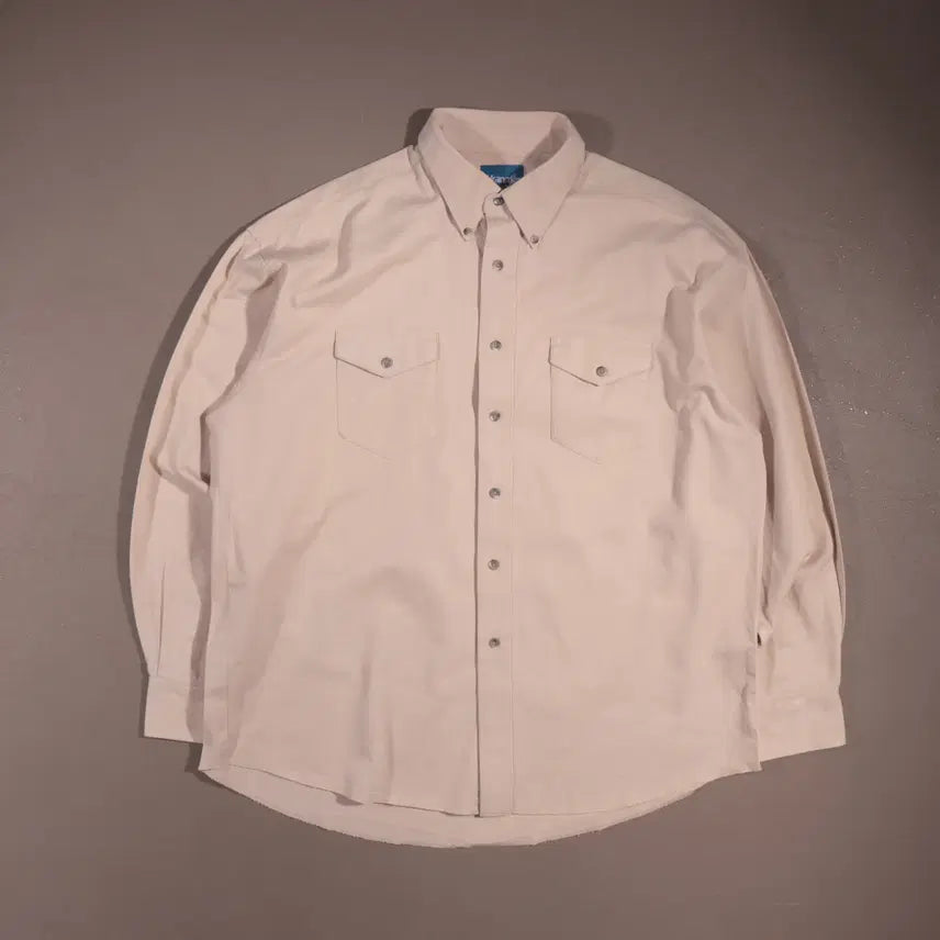 [BUNJANG] Wrangler Heavy Cotton Work Shirt / 랭글러 헤비코튼 워크셔츠 C53