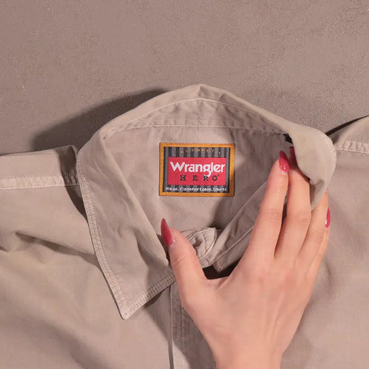 [BUNJANG] Wrangler Hero Work Shirt C54 / 랭글러 히어로 워크셔츠 C54