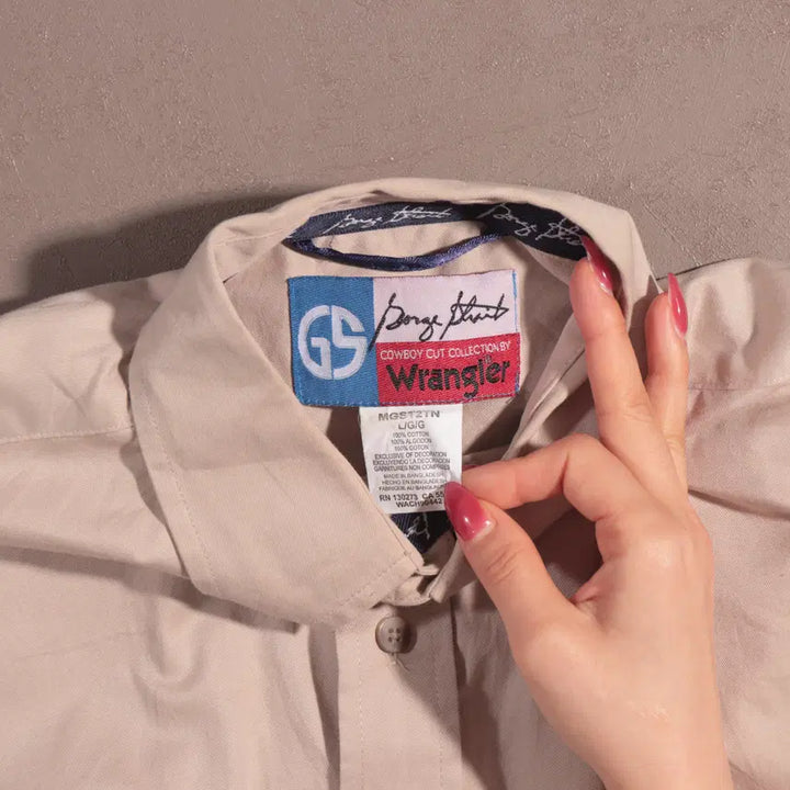 [BUNJANG] Wrangler Cowboy Workshirt C62 / 랭글러 카우보이 워크셔츠 C62