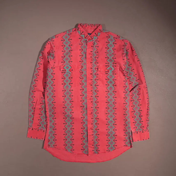 [BUNJANG] Wrangler Navajo Western Shirt C67 / 랭글러 나바호 웨스턴 셔츠 C67