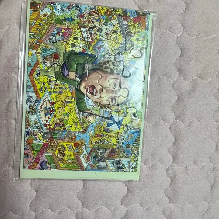 [BUNJANG] Infinite Challenge Park Myung-soo Mini Puzzle Set / 무한도전 엽서봉투+박명수 미니퍼즐