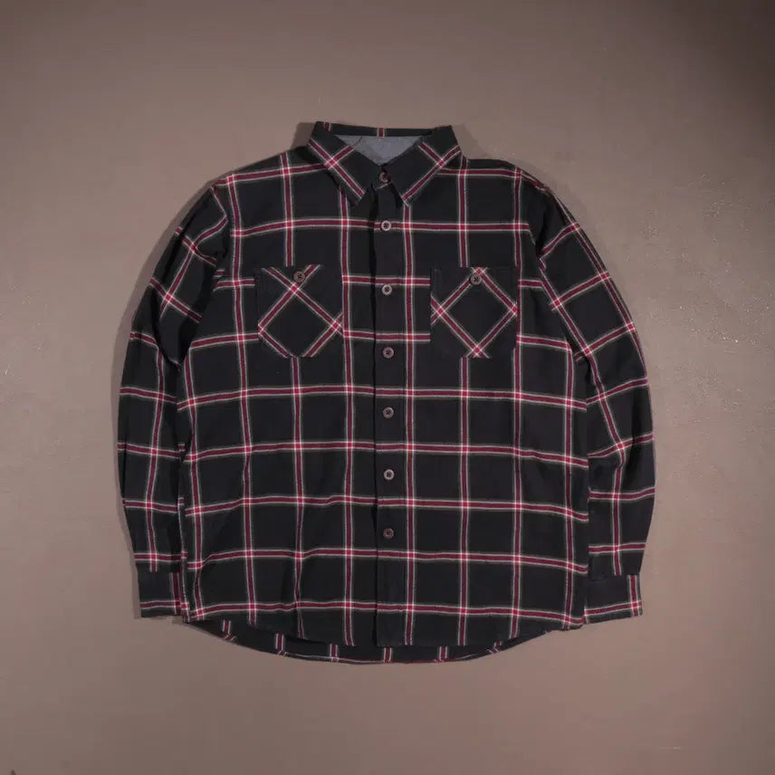 [BUNJANG] Wrangler Check Work Shirt / 랭글러 체크 워크셔츠 C73