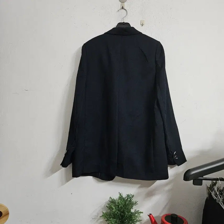 [BUNJANG] Navy Women's Blazer Jacket / 네이비 여성 블레이저 자켓