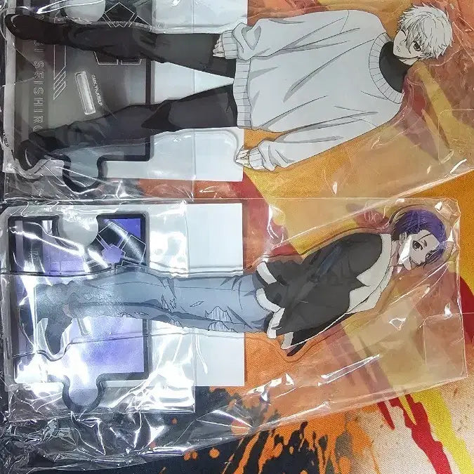 [BUNJANG] Blue Lock Nagi & Leo Acrylic Bundle Set / 블루록 나기 레오 사복 아크릴 일괄