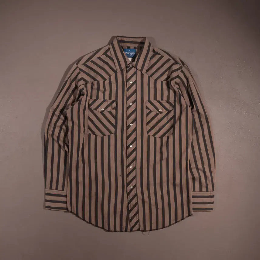[BUNJANG] Wrangler Western Shirt C90 / 랭글러 웨스턴 셔츠 C90