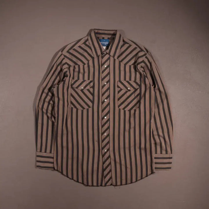 [BUNJANG] Wrangler Western Shirt C90 / 랭글러 웨스턴 셔츠 C90