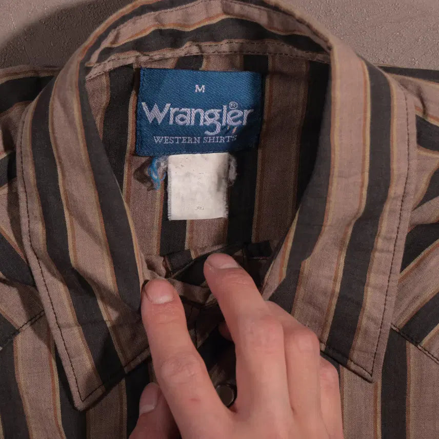 [BUNJANG] Wrangler Western Shirt C90 / 랭글러 웨스턴 셔츠 C90