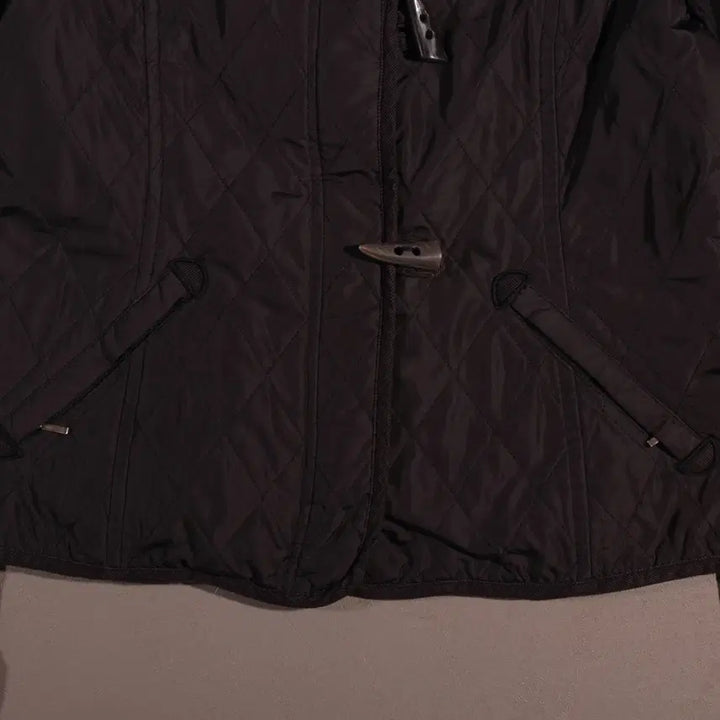 [BUNJANG] COMME CA ISM Fur Hooded Quilted Jacket / COMME CA ISM 퍼 후드 누빔자켓 C92