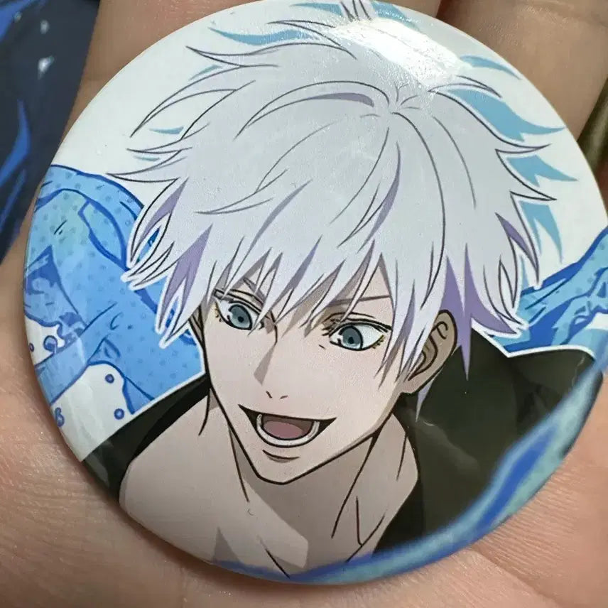 [BUNJANG] Jujutsu Kaisen Gojo Satoru Badge / 덤)주술회전 고죠 사토루 뱃지