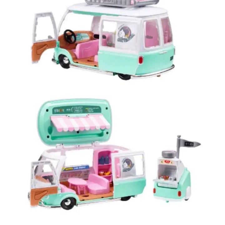 [BUNJANG] BT21 Figure Camping Car Bundle Set / (일괄) BT21  피규어 캠핑카 bts
