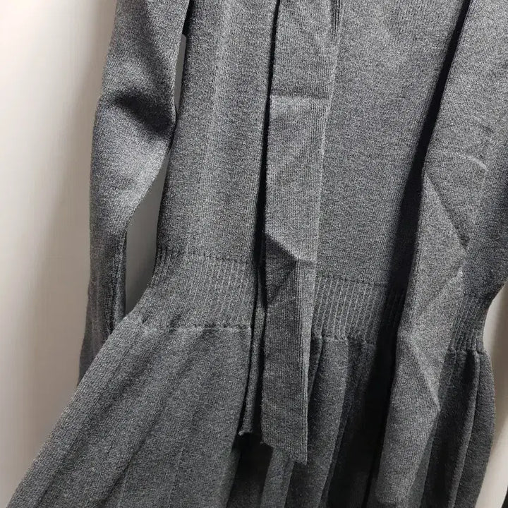 [BUNJANG] New Knit Ribbon Long Dress / 새옷)~77 니트리본 롱원피스