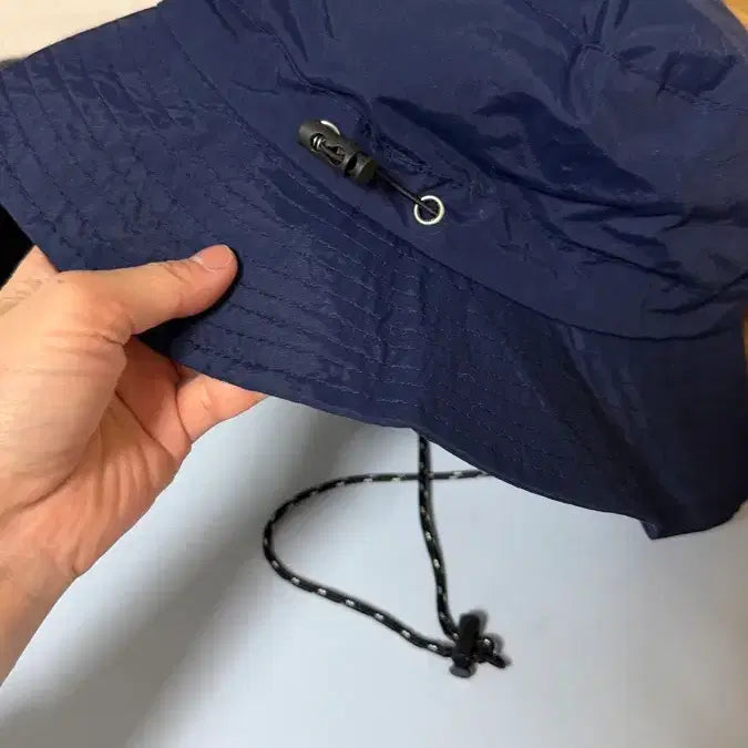 [BUNJANG] Nylon Waterproof Hiking Hat - Navy / 나일론 방수 등산모자 _ 네이비