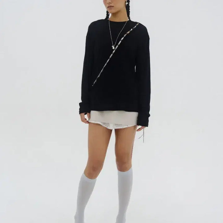 [BUNJANG] Hyeinse Beaded Long Sleeve / 혜인서 hyeinseo beaded long sleeve