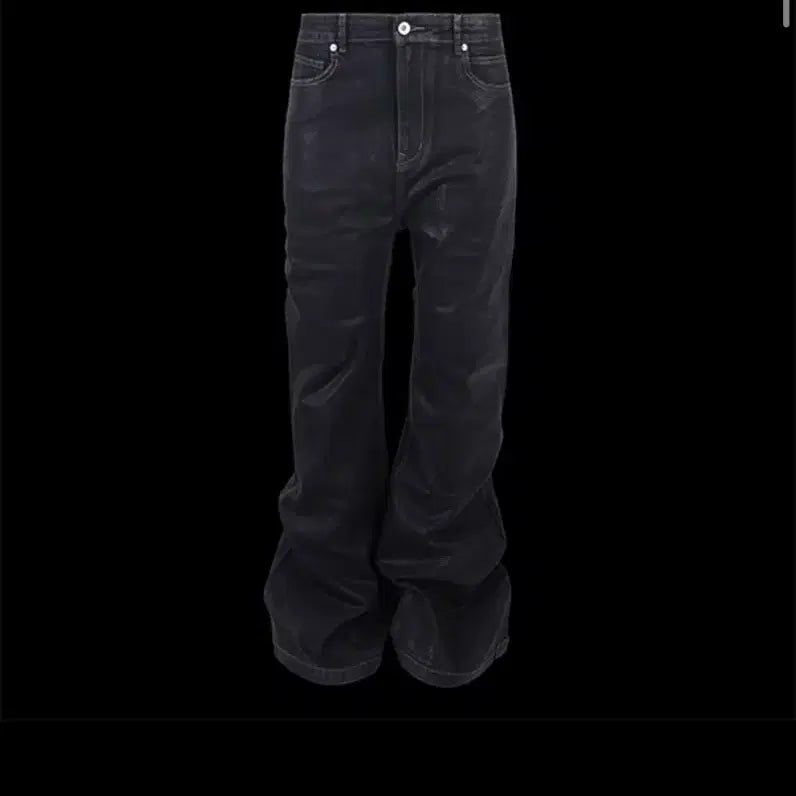 [BUNJANG] Awende Flare Denim Wax Jeans (Size 1) / 어웬드 플레어 데님 왁스 진 1사이즈