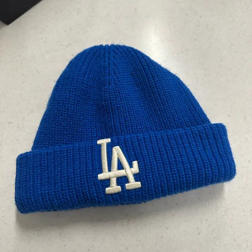 [BUNJANG] MLB LA Dodgers Knit Beanie / MLB 니트 비니 블루
