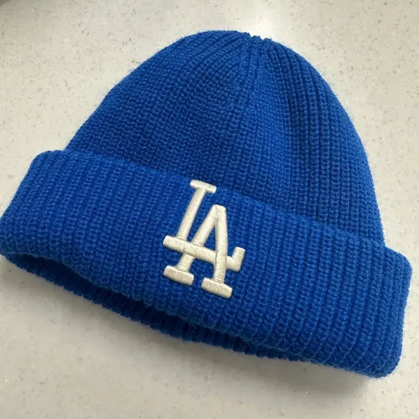 [BUNJANG] MLB LA Dodgers Knit Beanie / MLB 니트 비니 블루