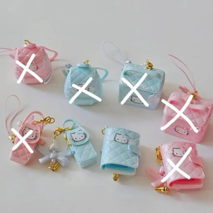 [BUNJANG] Sanrio Hello Kitty Quilt Strap Keyring Bag / 일본정품/새상품/산리오/헬로키티/미니어쳐/퀼트/퀼팅/스트랩