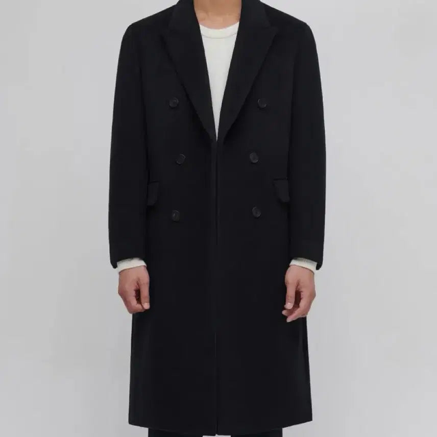 [BUNJANG] Musinsa Standard Cashmere Blend Double Chesterfield Coat / [XL]A급 무탠다드 캐시미어 더블 체스터필드 코트 (모75캐시11)