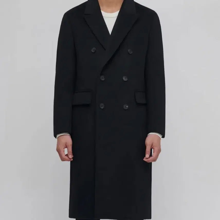 [BUNJANG] Musinsa Standard Cashmere Blend Double Chesterfield Coat / [XL]A급 무탠다드 캐시미어 더블 체스터필드 코트 (모75캐시11)