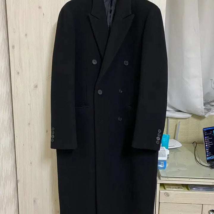 [BUNJANG] Musinsa Standard Cashmere Blend Double Chesterfield Coat / [XL]A급 무탠다드 캐시미어 더블 체스터필드 코트 (모75캐시11)