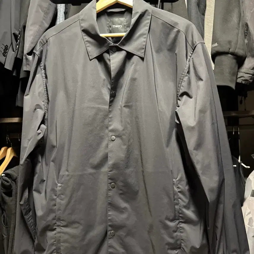 [BUNJANG] Theory Nylon Coach Jacket L / 띠어리 나일론 코치 자켓 L