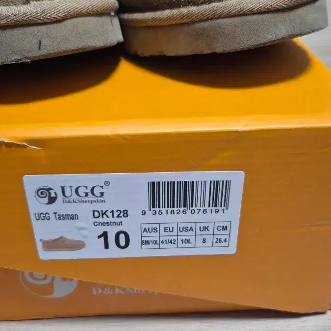 [BUNJANG] UGG Tasman Chestnut Slippers / UGG 어그 타스만 체슈넛 uk8 270 상태굿