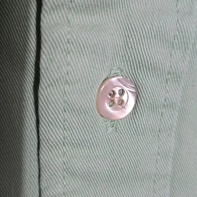 [BUNJANG] Levi's LVC 1950's Tab Twill Shirt / 리바이스 LVC 1950's 탭 트윌 셔츠 그린 S